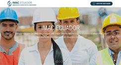 Desktop Screenshot of imacecuador.com